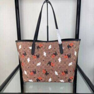 City Tote - Coach Halloween Signature Canvas